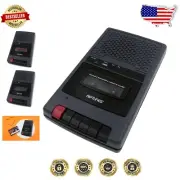 Retro Shoebox Tape Recorder with USB Music Conversion & Built-in Mic - Grey