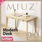 MIUZ Computer Desk Office Study Desks Laptop Table Drawers Workstation Nordic