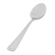 CRESTWARE CON500 Teaspoon,6 in L,Silver,PK36
