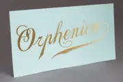 PRECUT ORPHENION MUSIC BOX WATER SLIDE DECAL