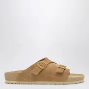[Birkenstock] Slide Zürich Exquisite cream coloured in suede 39 IT Beige