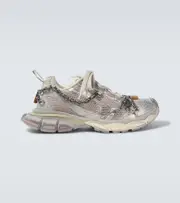 [Balenciaga] Balenciaga 3XL chain-detail mesh sneakers AU 8 grey