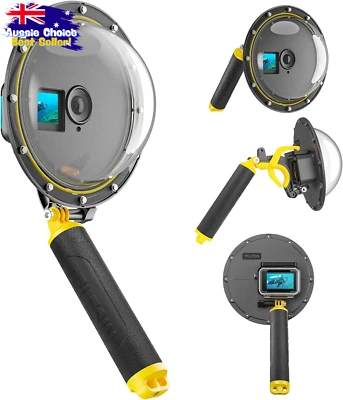 Dome Port Lens DJI Action 5/4/3 OSMO Waterproof Housing Underwater Photography