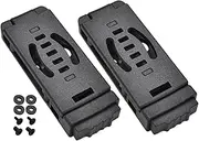 Belt Clip for Sheath, 2X Belt Clip Waist Sheath Holder, Scabbard Easy Access Multi-Functional Carrier Clamp with Screws for Hiking, Mountaineering