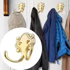 4Pcs Double Hook Coat Hooks Stable Coat Rack Creative Clothes Hanger Hook Home