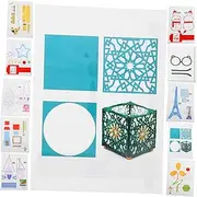 NUOBESTY 3D Printing Pen Drawing Paper Models 17pcs Graffiti Templates Easy to Use Paper Molds for Boys and Girls