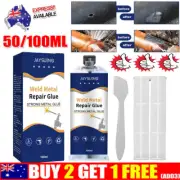 Metal Repair Adhesive Extrusion Weld Sealant Foundry Glue Welding Tool 50/100GT