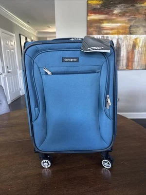 Ascella X Carry By Samsonite- On Spinners, Carry On, Teal In Color New With Tags