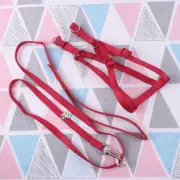 Parrot Strap Leash Adjustable Pet Walking Harness Accessories Birds