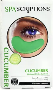 Spascriptions Cucumber Hydrogel Under Eye Pad 8 count