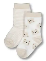 Baby Crew Socks. 2 Pack