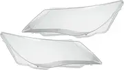 Car Headlight Len Cover head light lamp Lampshade Replacement (Transparent)