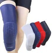 Fitness Master Honeycomb Pad Basketball Knee Crashproof Leg Long Sleeve Protector Support Brace