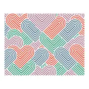 Couture Creations Interlocking Hearts Stencil Set
