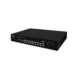 CERIO智鼎CS-2208G-8PA2 2 埠SFP Gigabit + 8埠10/100/1000M Gigabit