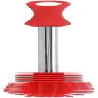 Silicone Bottle Cleaning Brush with Long - Non-Grip Handle, Scrubbing Silicon...