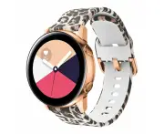 Silicone Pattern Watch Straps compatible with the Xiaomi Amazfit Pace & Pace 2 - 20 - Leopard