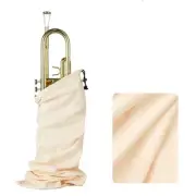 Trumpet Protection Chamois Leather Soft Polishing Cloth Bag