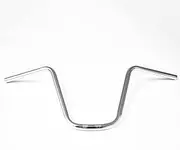 Chrome 22mm Handlebars 7/8 Inch Ape Hanger Cruiser Bobber Motorcycle Steel Handlebar 760mm Width 300mm Rise 110mm Pullback