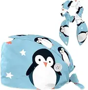 [YTYVAGT] Scrub Caps Women,Scrub Hats Suitable for Women,Cartoon Penguin