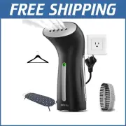 Portable Handheld Garment Steamer - 25 Sec Heat-Up, 360 Anti-Spill Design