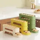 Slide Type Fridge Egg Rack Large Capacity Egg Storage Box for Home