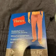 Hanes Comfort soft Flex Fit Knit Sleep Pants Navy Blue XL