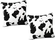 UKCOCO 2Pcs Animal Texture Pattern Cushion Pillowcase for Sofa Car Bed Decorative Pillow Cases for Living Room Bedroom