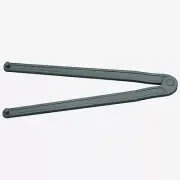 Gedore 44 4 Caliper face spanner, adjustable, 4 mm