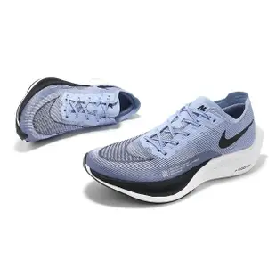 【NIKE 耐吉】競速跑鞋 Zoomx Vaporfly Next% 2 男鞋 天藍 黑 碳板 運動鞋(CU4111-401)