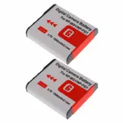 2X NP-BG1 Battery for Sony CyberShot DSC-W300 DSC-W50 DSC-W55 DSC-W70 DSC-W120