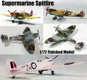 WWII Supermarine Spitfire aircraft 1/72 finished plane Easy model collection Lot