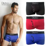 Mens Underwear - Men's Bamboo Boxer Trunks - Briefs - Jocks - 3 Pack Deal
