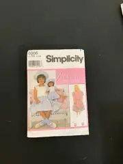 Simplicity Sewing Pattern - UNCUT #8066 - Childs Dress and Dolls Clothes