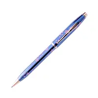 在飛比找蝦皮商城優惠-CROSS 新世紀 櫻花系列 亮藍漆鍍金 原子筆 AT008