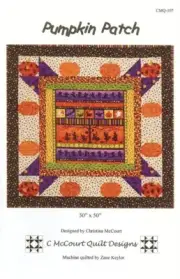 'PUMPKIN PATCH' HALLOWEEN OR FALL QUILT PATTERN