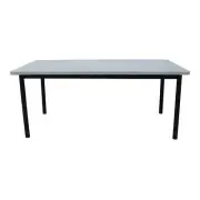 NNEDSZ Lara 180cm 6 Seater Outdoor Dining Table Glass Concrete Top