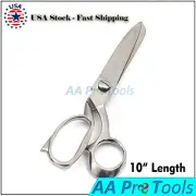 10" HEAVY DUTY CARPET FABRIC LEATHER UPHOLSTERY TAILOR SCISSORS SHEARS Sliver