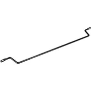 StarTech.com Horizontal Cable Lacing Bars with 2 in. Offset for Racks - Horizontal Cable Manager - 10 Pack - Cable Management Bar - 482.6 mm Length -