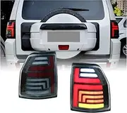 LED Car Tail Light Assembly Compatible For Mitsubishi Pajero V97 93 Tail Lamps Taillights