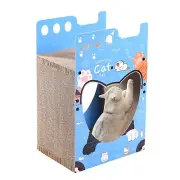 Cat House,Cat Scratch Pad, Cat Scratcher Cardboard,Reversible,Durable Recycla...