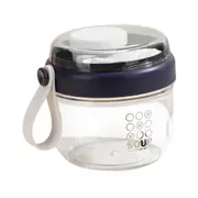 Salad Cup Food Storage Airtight Lid Oats Container for Milk Meal Prep Yogurt