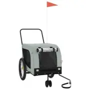 Pet Stroller Bike Trailer Dog Cat Flag Travel Jogger Pram Pushchair Carrier