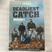 Deadliest Catch - Season 4 (DVD, 3-Disc) NEW SEALED w Fraying