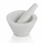 Boska Life Mortar Mini Spicy, Mortar, Spice Grinder, Mortar Grinder Pestle White