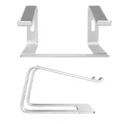 Ergonomic Portable Aluminium Laptop Stand Foldable Desktop Notebook Tray Holder