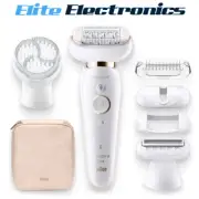 Braun Silk-epil 9 Flex 9030 Wet & Dry Epilator 6 extras SES9030