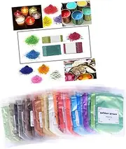 30pcs Powder Glitter Makeup Pigments for DIY Nails Eyeshadow Highlighter Chrome Shimmer