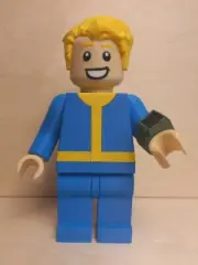 Big Brick Lego Inspired Large fallout Figure 3D Printed