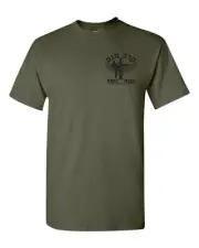 Krav Maga IDF Israel Defence Martial Arts Combat FRONT/BACK Men's Tee Shirt 1359